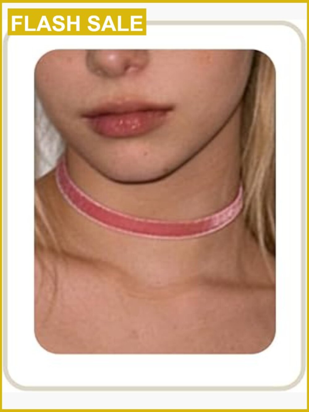 Classic Velvet Choker Necklace Adjustable Extension Chain Layering Collar